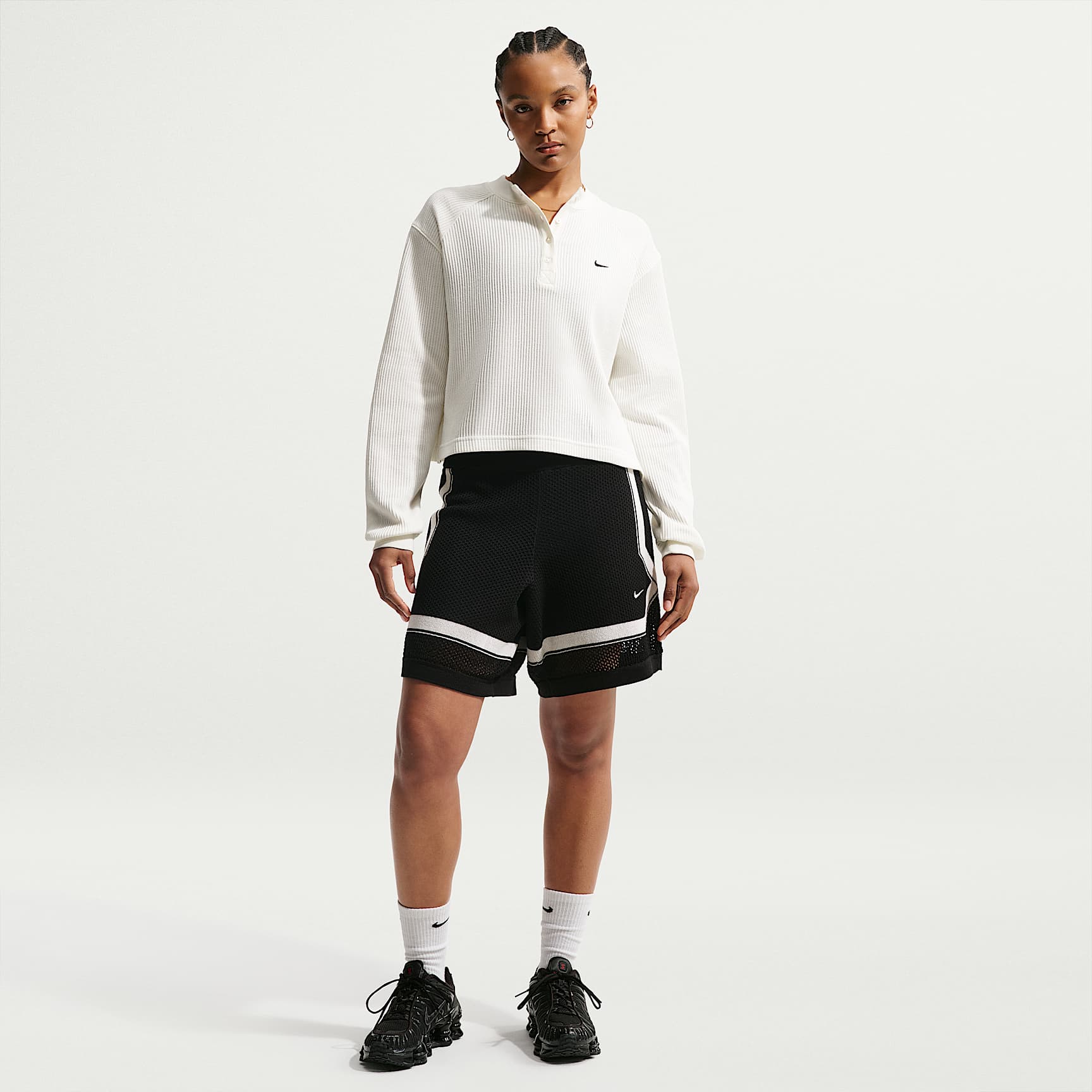 Nike Sportswear Chill Knit Women's Mid-Rise Shorts. Nike.com